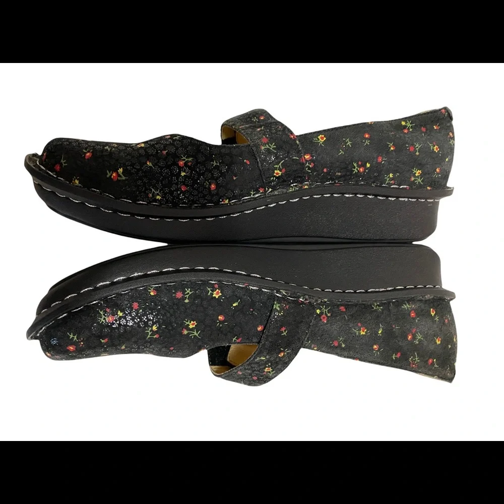 Alegria leather floral Mary Jane shoes - Picture 6 of 12